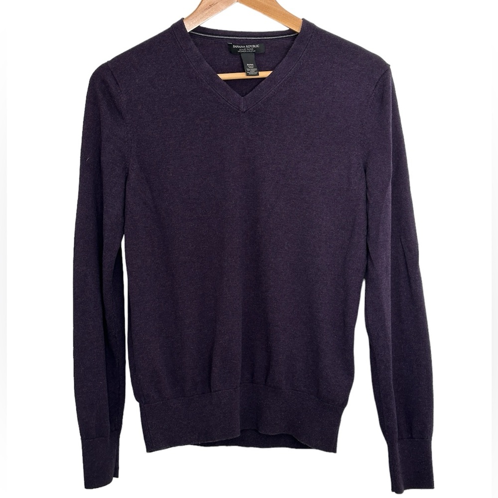 Banana Republic Luxury Blend V-neck Sweater